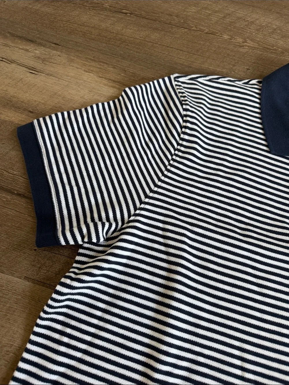 New Men's J Crew Striped Polo Shirt